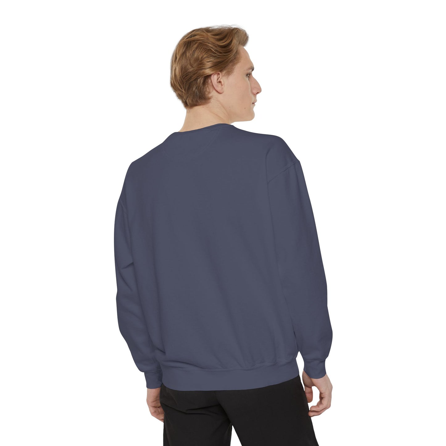 Disassocia Unisex Garment-Dyed Sweatshirt - Cozy & Stylish Vintage Feel